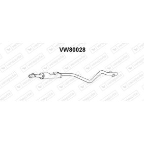Mittelschalldämpfer von VENEPORTE CT15402