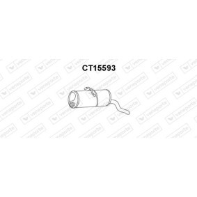 Endschalldämpfer CT15593 von VENEPORTE günstig für 83,96 € online kaufen