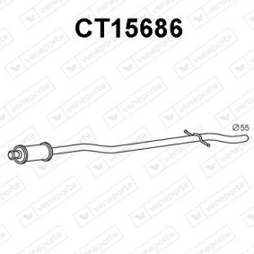 Vorschalldämpfer CT15686