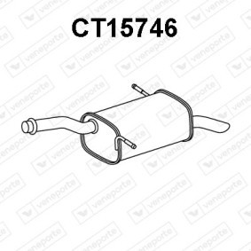 Endschalldämpfer CT15746 von VENEPORTE günstig für 118,13 € online kaufen