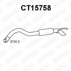 Endschalldämpfer CT15758 von VENEPORTE günstig für 81,59 € online kaufen