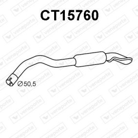 Endschalldämpfer CT15760 von VENEPORTE günstig für 85,85 € online kaufen