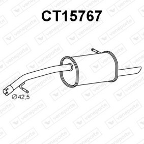Endschalldämpfer CT15805