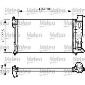 Achetez des Radiateur du moteur VALEO 730983 à prix pour 118,55 €