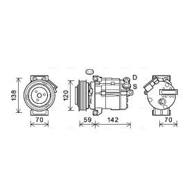 Acquista Compressore aria condizionata da AVA COOLING SYSTEMS CTK063 a buon mercato per soli 815,36 €