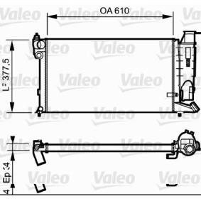 Achetez des Radiateur du moteur VALEO 731176 à prix pour 108,98 €