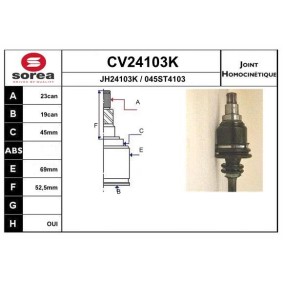 Comprar Juego de articulación, árbol de transmisión de EAI CV24103K a bajo precio de 112,03 €