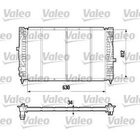 Achetez des Radiateur du moteur VALEO 731755 à prix pour 103,62 €