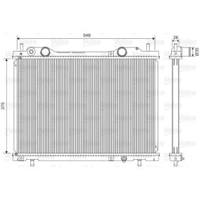 Achetez des Radiateur du moteur VALEO 731972 à prix pour 124,23 €