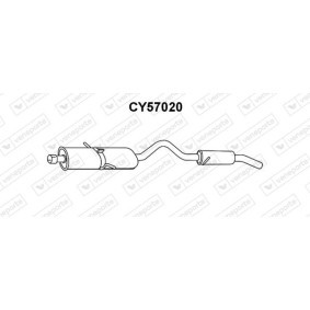 Endschalldämpfer von VENEPORTE CY57020
