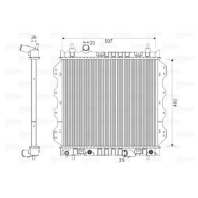 Kjøp Radiator, motorkjøling av VALEO 732704 til den lave prisen 17563,95 NOK
