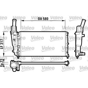 Achetez des Radiateur du moteur VALEO 732705 à prix pour 254,27 €