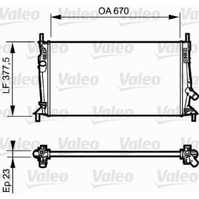 Acquista Radiatore motore da VALEO 734320 a buon mercato per soli 113,06 €