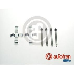 Zubehörsatz, Scheibenbremsbelag D42357A