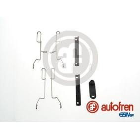 Zubehörsatz, Scheibenbremsbelag D42385A