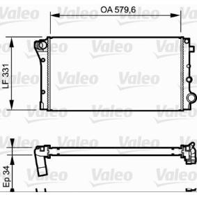 Achetez des Radiateur du moteur VALEO 734932 à prix pour 105,07 €