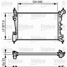 Achetez des Radiateur du moteur VALEO 735042 à prix pour 94,56 €