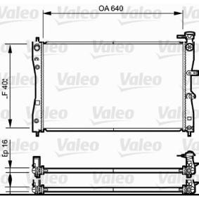 Kjøp Radiator, motorkjøling av VALEO 735055 til den lave prisen 1721,54 NOK