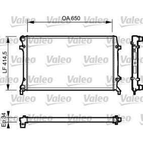 Achetez des Radiateur du moteur VALEO 735120 à prix pour 91,62 €