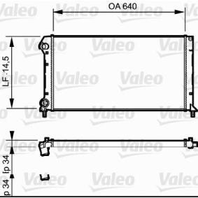 Achetez des Radiateur du moteur VALEO 735171 à prix pour 55,27 €