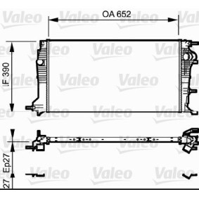 Kühler, Motorkühlung 735182 von VALEO günstig für 108,89 € online kaufen