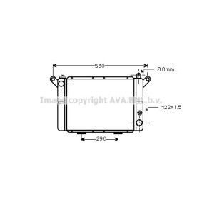 Achetez des Radiateur du moteur PRASCO DA2002 à prix pour 1079,40 €