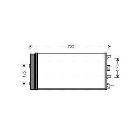 Köp Kondensor, klimatanläggning av AVA COOLING SYSTEMS DAA5004D till det låga priset 2079,82 kr