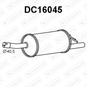 Endschalldämpfer DC16045 von VENEPORTE günstig für 89,20 € online kaufen
