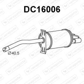 Endschalldämpfer von VENEPORTE DC16048