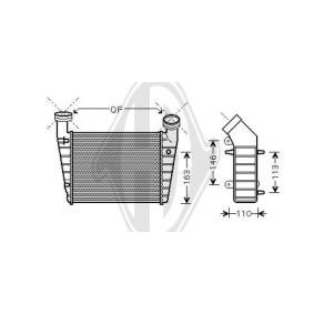 Kjøp Intercooler av DIEDERICHS DCA1003 til den lave prisen 1713,54 NOK