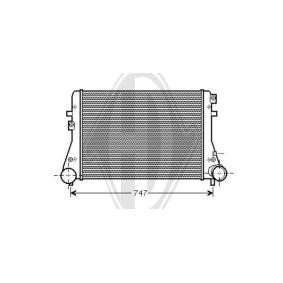 Kjøp Intercooler av DIEDERICHS DCA1009 til den lave prisen 2683,49 NOK