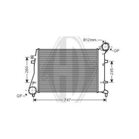 Kjøp Intercooler av DIEDERICHS DCA1019 til den lave prisen 3119,15 NOK