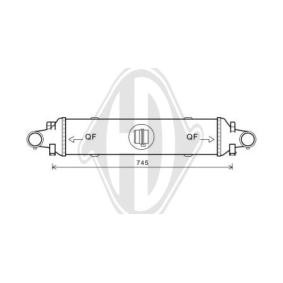 Köp Intercooler av DIEDERICHS DCA1039 till det låga priset 4199,53 kr