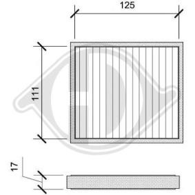 Compre Filtro do habitáculo de DIEDERICHS online para Scorpio II Carrinha (GNR, GGR) a preços moderados