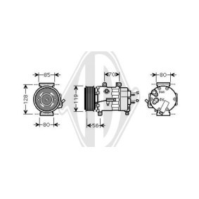 Acquista Compressore aria condizionata da DIEDERICHS DCK1181 a buon mercato per soli 456,76 €