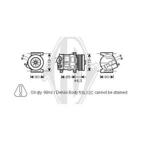 Acquista Compressore aria condizionata da DIEDERICHS DCK1217 a buon mercato per soli 357,44 €