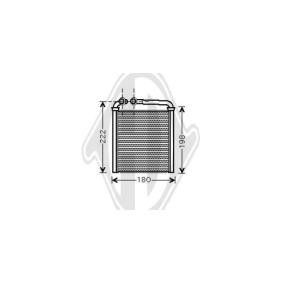 Acquista Scambiatore calore per riscaldamento abitacolo da DIEDERICHS DCM1253 a buon mercato per soli 77,60 €