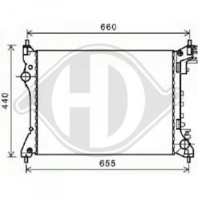 Achetez des Radiateur du moteur DIEDERICHS DCM1360 à prix pour 169,26 €