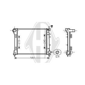 Achetez des Radiateur de chez DIEDERICHS en ligne pour Panda III 3/5 portes (312, 319) à prix modérés