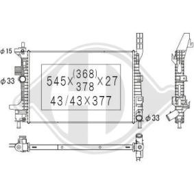 Achetez des Radiateur du moteur DIEDERICHS DCM2101 à prix pour 238,86 €