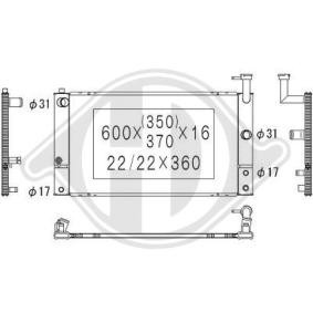 Kühler, Motorkühlung DCM3322
