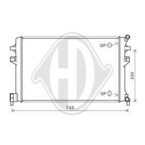 Achetez des Radiateur du moteur DIEDERICHS DCM3851 à prix pour 152,91 €