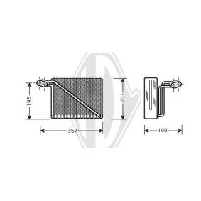 Verdampfer, Klimaanlage von DIEDERICHS