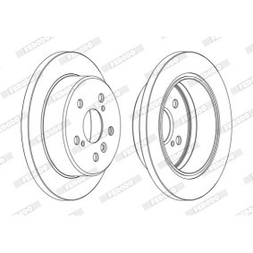Bremsscheibe DDF1598C
