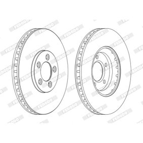Comprar Disco de freno de FERODO DDF1648C a bajo precio de 82,20 €