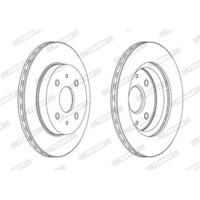 Comprar Disco de freno de FERODO DDF1774C a bajo precio de 35,76 €