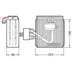 Verdampfer, Klimaanlage DEV09002
