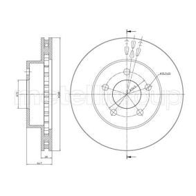 Acquista Disco freno da TRUSTING DF087 a buon mercato per soli 227,98 €