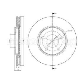 Acquista Disco freno da TRUSTING DF089 a buon mercato per soli 140,32 €