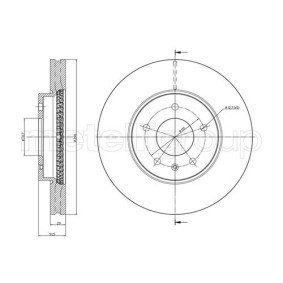 Acquista Disco freno da TRUSTING DF1231 a buon mercato per soli 156,33 €
